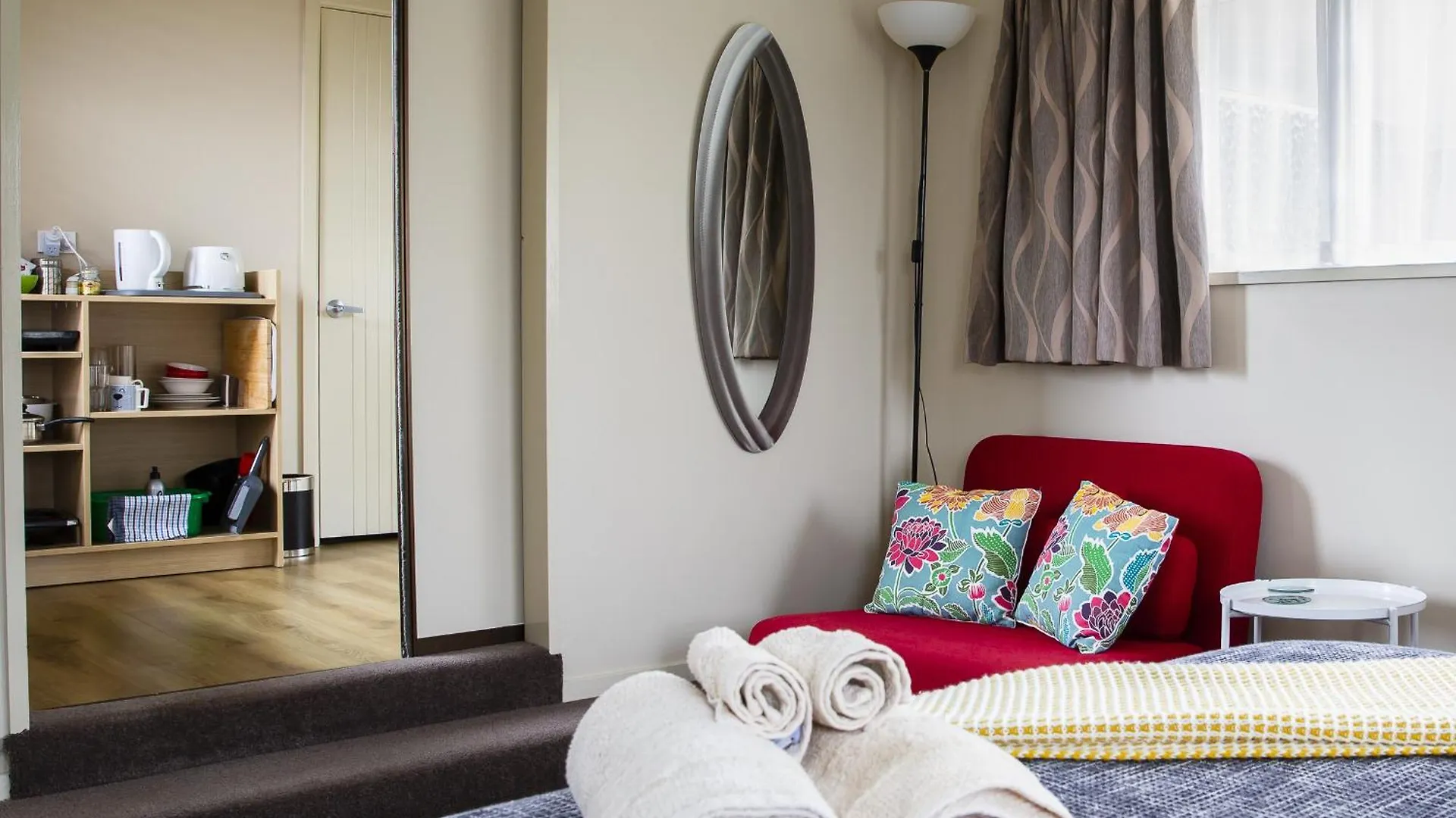 Prázdninový dům Chic Private Studio 5 Mins From Airport And Shops Christchurch